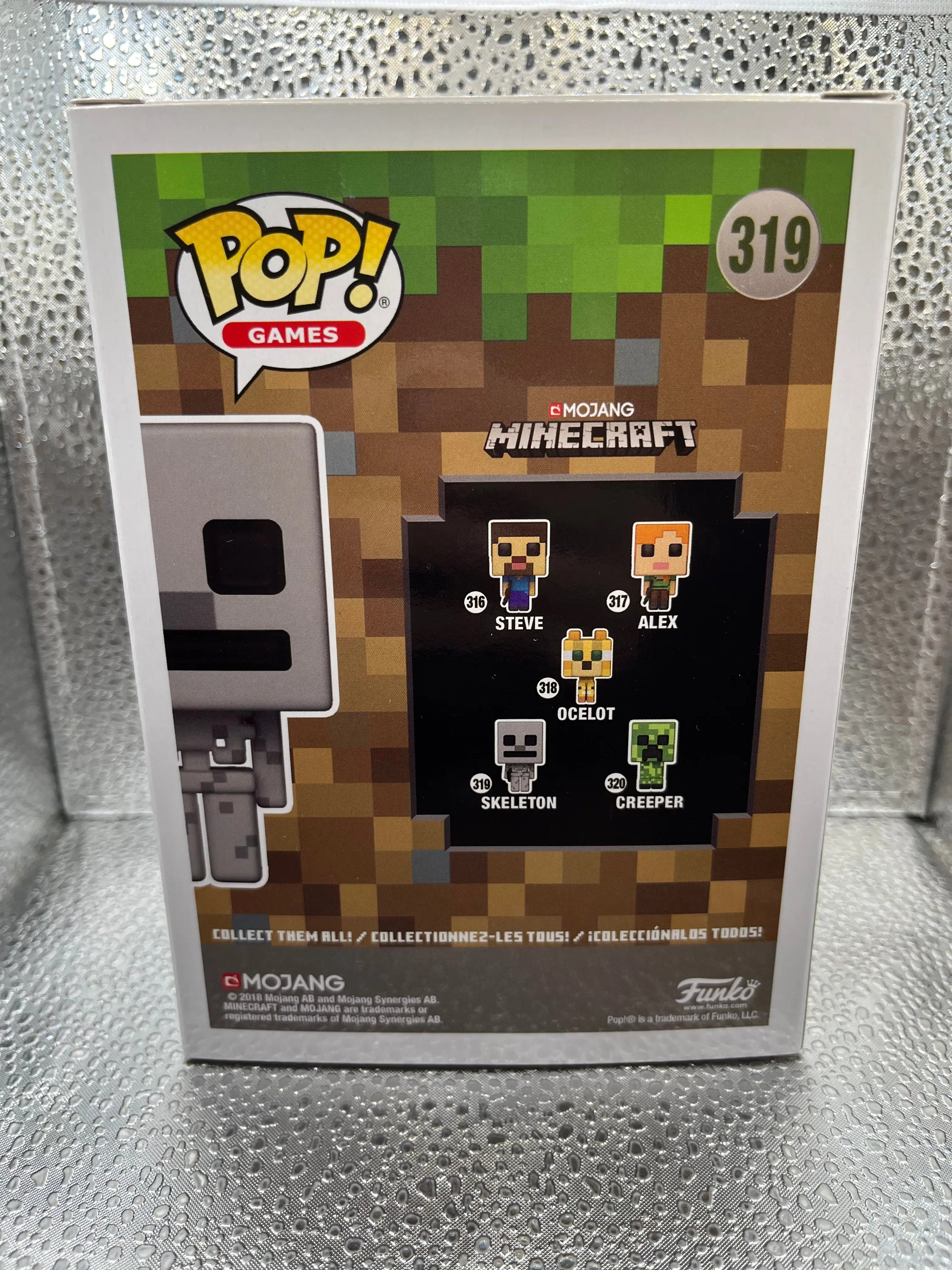 Funko POP Games - Minecraft - Skeleton #319 FRENLY BRICKS - Open 7 Days