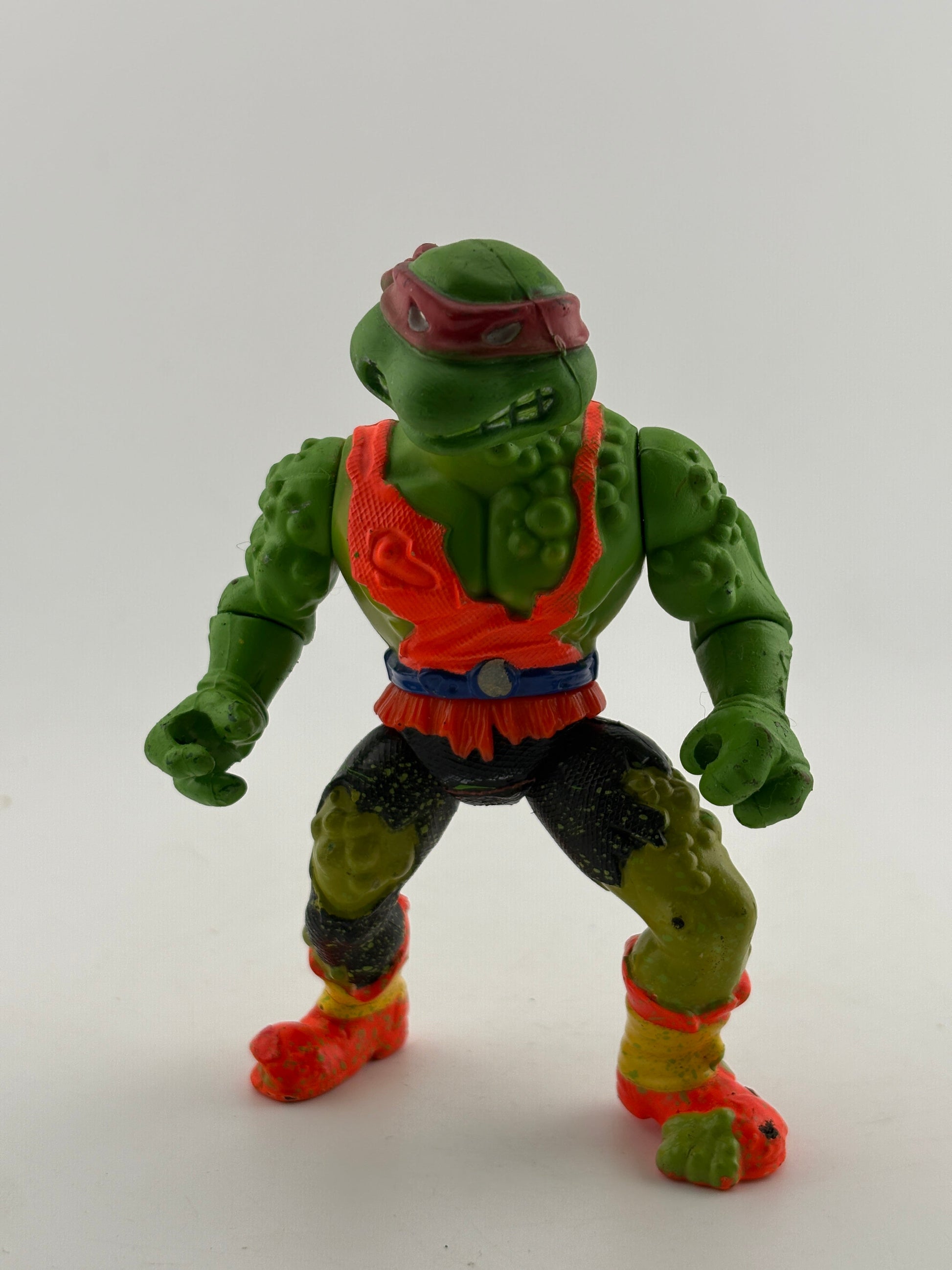 1990’s Vintage TMNT Raphael Action Figure Custom Body Loose FRENLY BRICKS - Open 7 Days