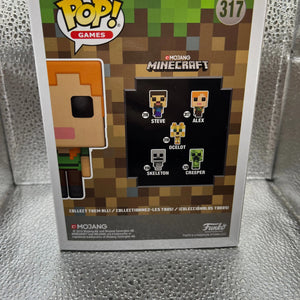 Funko POP Games - Minecraft - Alex #317 FRENLY BRICKS - Open 7 Days