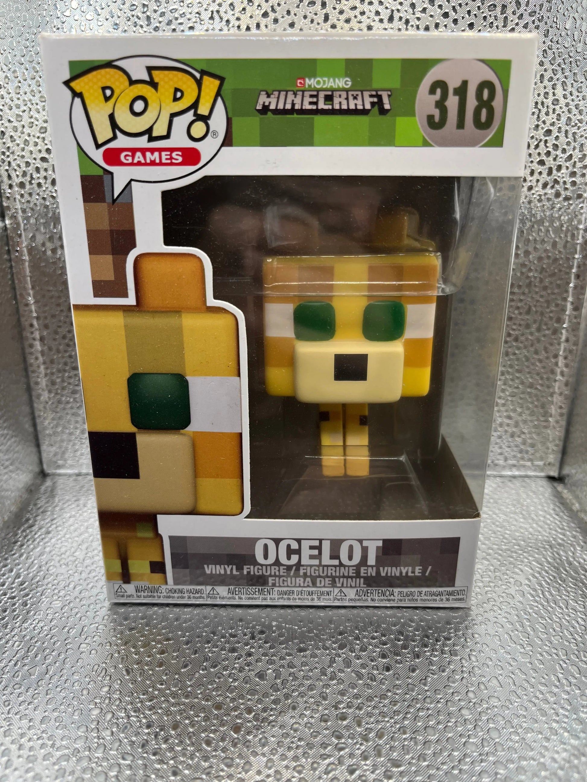 Funko POP Games - Minecraft - Ocelot #318 FRENLY BRICKS - Open 7 Days