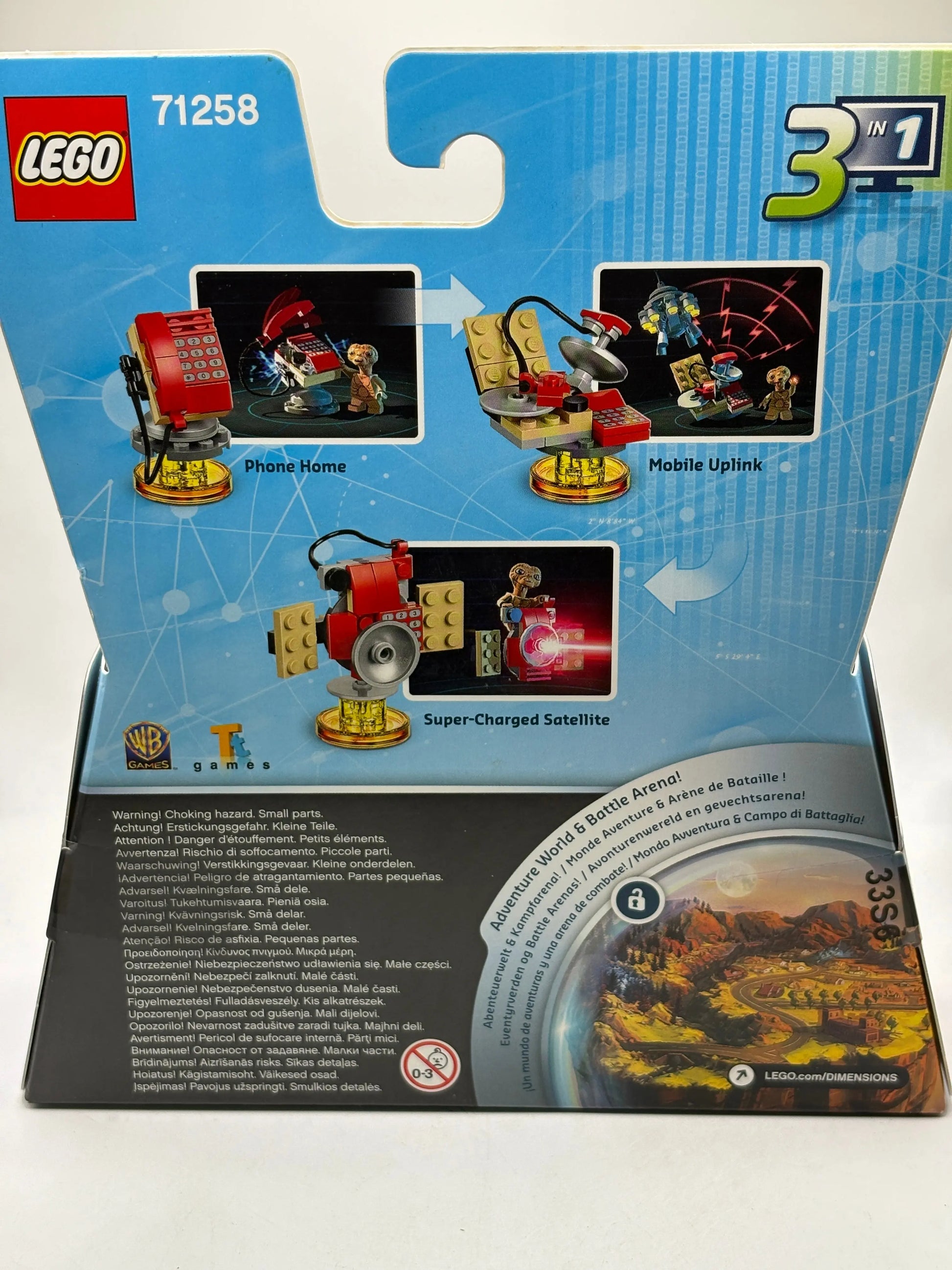 Lego Dimensions Fun Pack 71258 E.T. The Extra Terrestrial New & Sealed FRENLY BRICKS - Open 7 Days