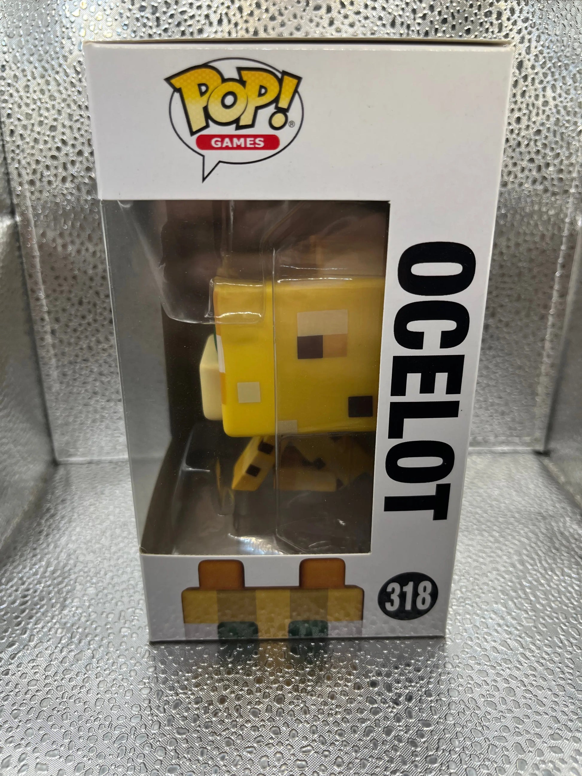 Funko POP Games - Minecraft - Ocelot #318 FRENLY BRICKS - Open 7 Days