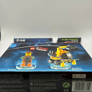 Lego Dimensions Fun Pack 71212 The Lego Movie Emmet New & Sealed FRENLY BRICKS - Open 7 Days