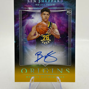 2023-24 Panini Origins - Ben Sheppard Origins Auto 05/10 Rookie FRENLY BRICKS - Open 7 Days