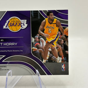 ROBERT HORRY AUTO /35 2020-2021 PANINI SPECTRA BASKETBALL Lakers FRENLY BRICKS - Open 7 Days