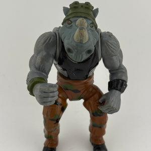 Vintage 1988 TMNT Teenage Mutant Ninja Turtles - Rocksteady Action Figure FRENLY BRICKS - Open 7 Days