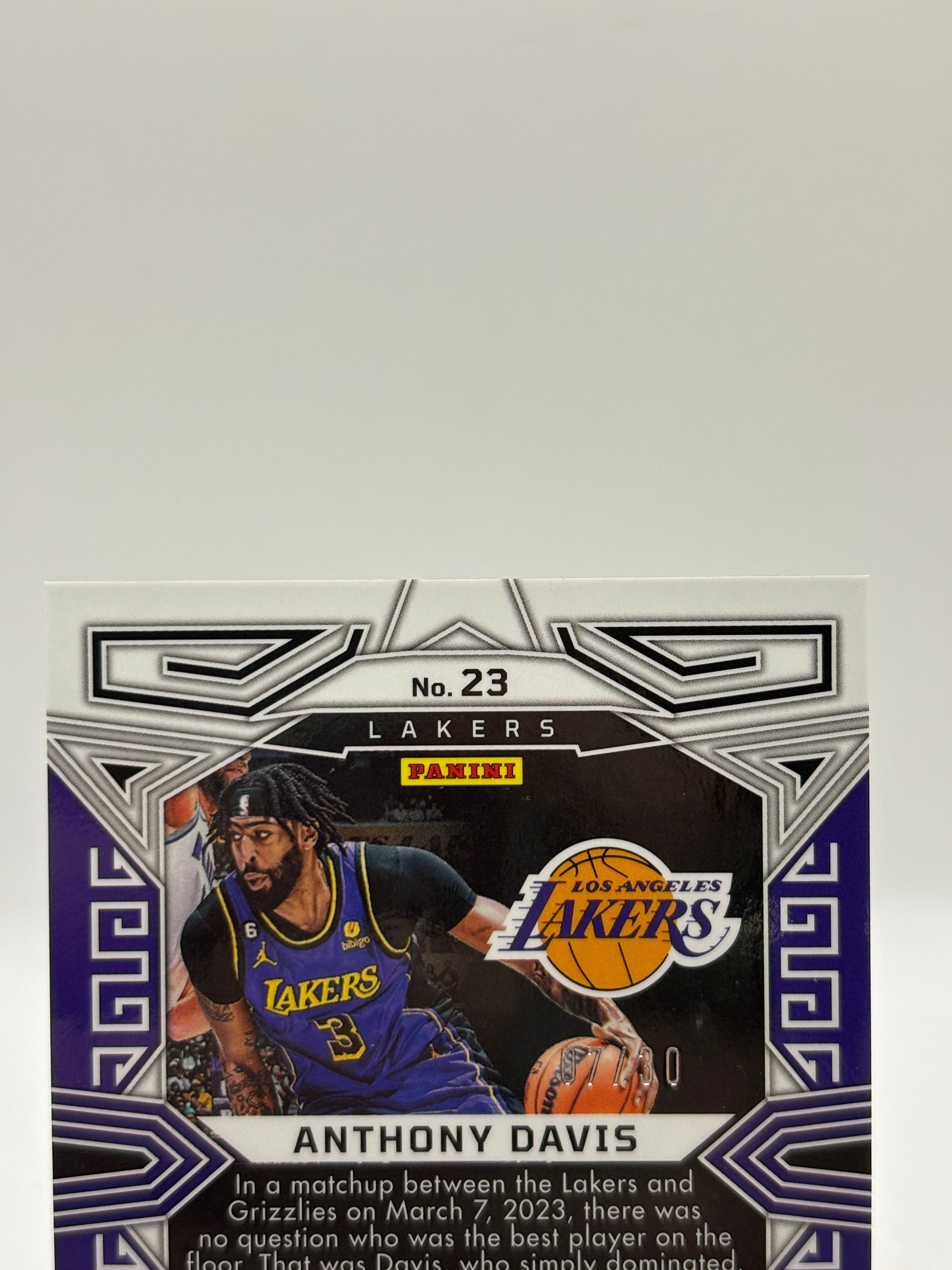 2022-23 Panini Obsidian Electric Etch Blue /30 Anthony Davis #23 FRENLY BRICKS - Open 7 Days