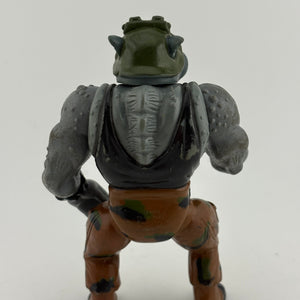 Vintage 1988 TMNT Teenage Mutant Ninja Turtles - Rocksteady Action Figure FRENLY BRICKS - Open 7 Days
