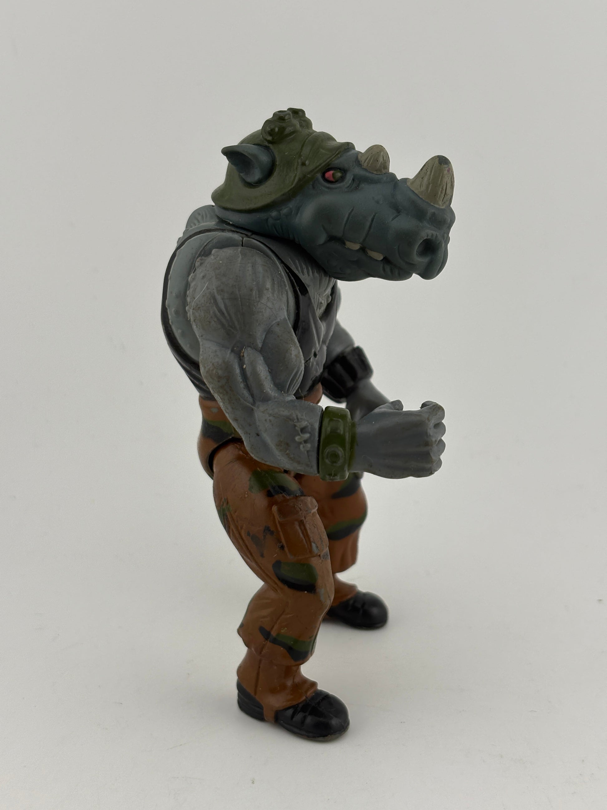 Vintage TMNT Rocksteady 1988 Rhino Mirage Studios Playmates Action Figure FRENLY BRICKS - Open 7 Days