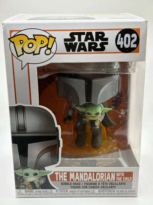Funko POP! Star Wars #402 The Mandalorian with The Child FRENLY BRICKS - Open 7 Days