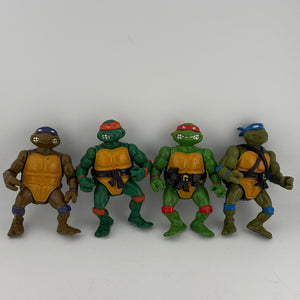 Vintage 1988 Mirage Studios TMNT Action Figured x 4 All Turtles Loose (1) FRENLY BRICKS - Open 7 Days