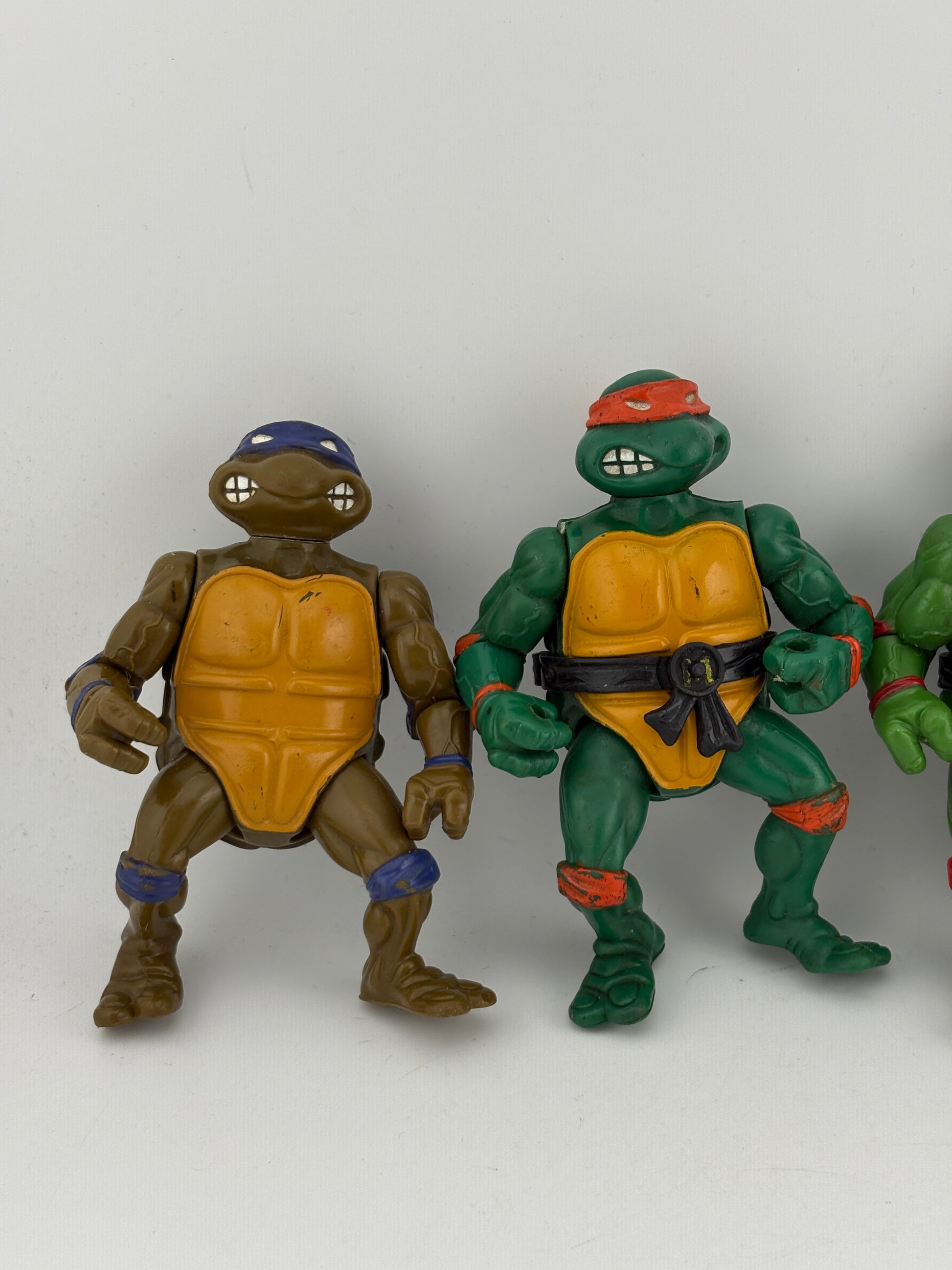 Vintage 1988 Mirage Studios TMNT Action Figured x 4 All Turtles Loose (1) FRENLY BRICKS - Open 7 Days