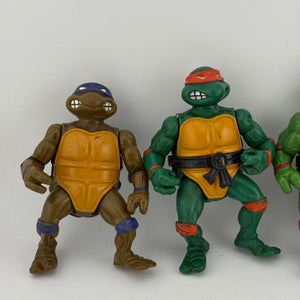 Vintage 1988 Mirage Studios TMNT Action Figured x 4 All Turtles Loose (1) FRENLY BRICKS - Open 7 Days