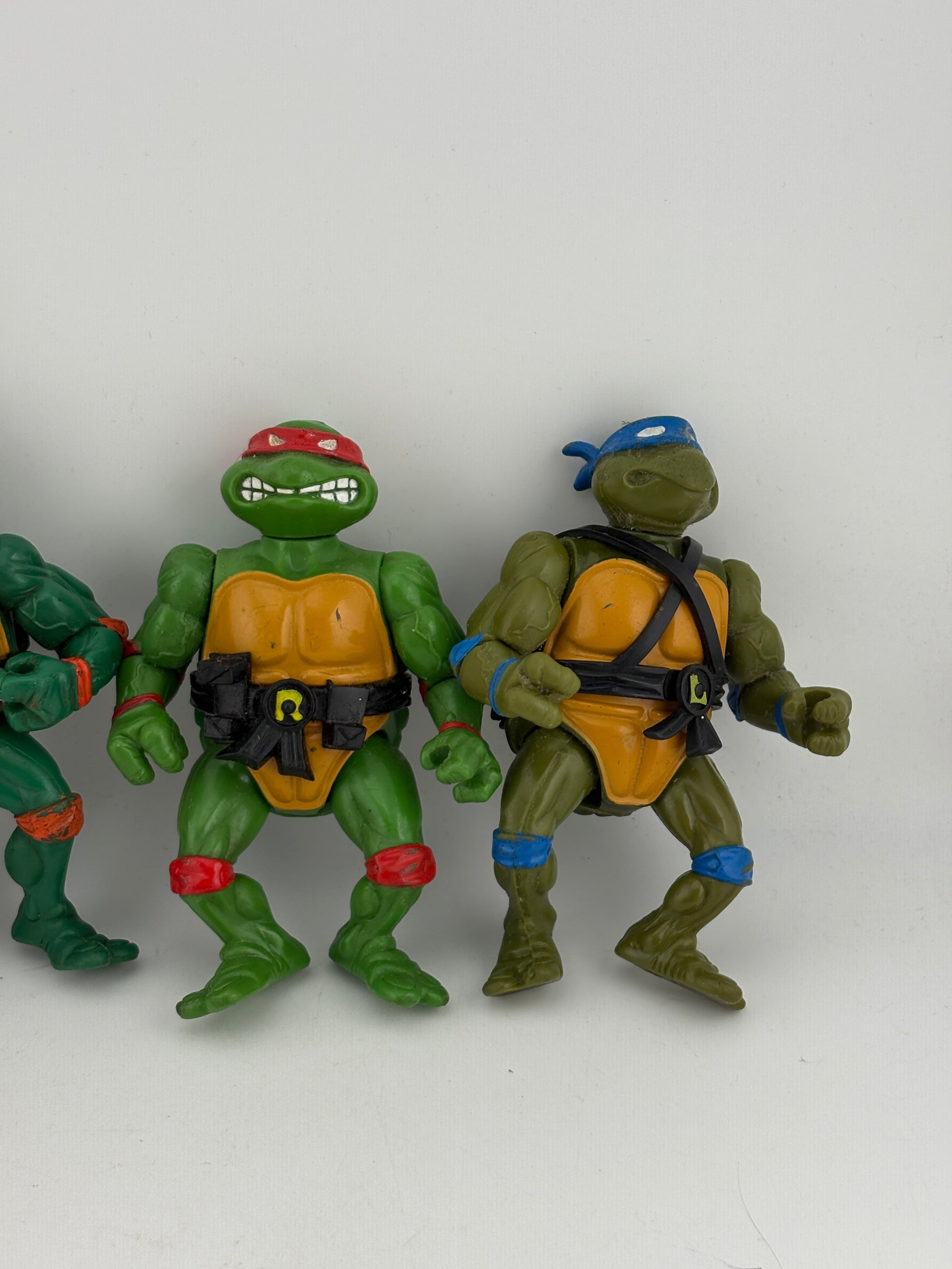 Vintage 1988 Mirage Studios TMNT Action Figured x 4 All Turtles Loose (1) FRENLY BRICKS - Open 7 Days