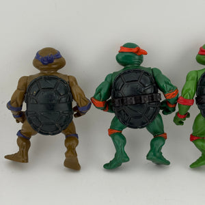 Vintage 1988 Mirage Studios TMNT Action Figured x 4 All Turtles Loose (1) FRENLY BRICKS - Open 7 Days
