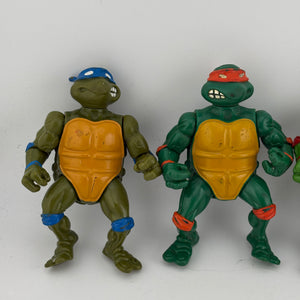 Vintage 1988 Mirage Studios TMNT Action Figured x 4 All Turtles Loose (2) FRENLY BRICKS - Open 7 Days