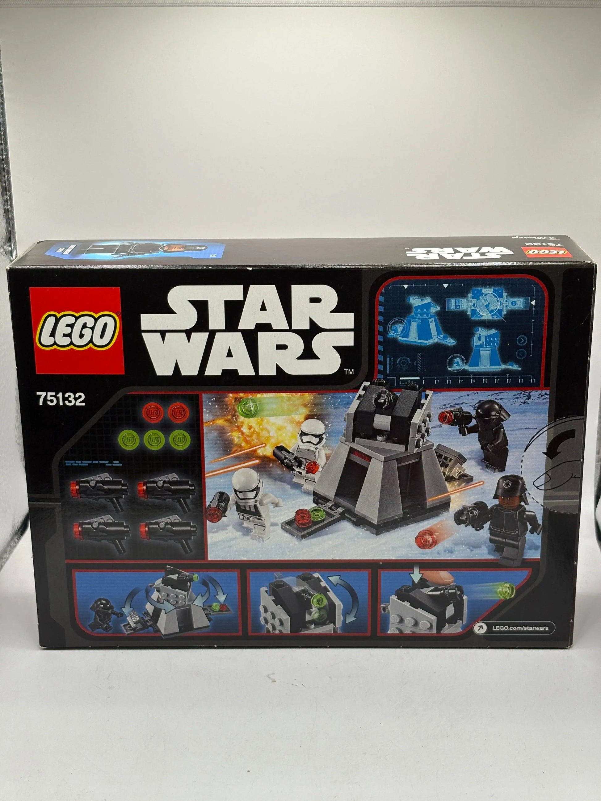 Lego Star Wars 75132 First Order Battle Pack New and Sealed FRENLY BRICKS - Open 7 Days