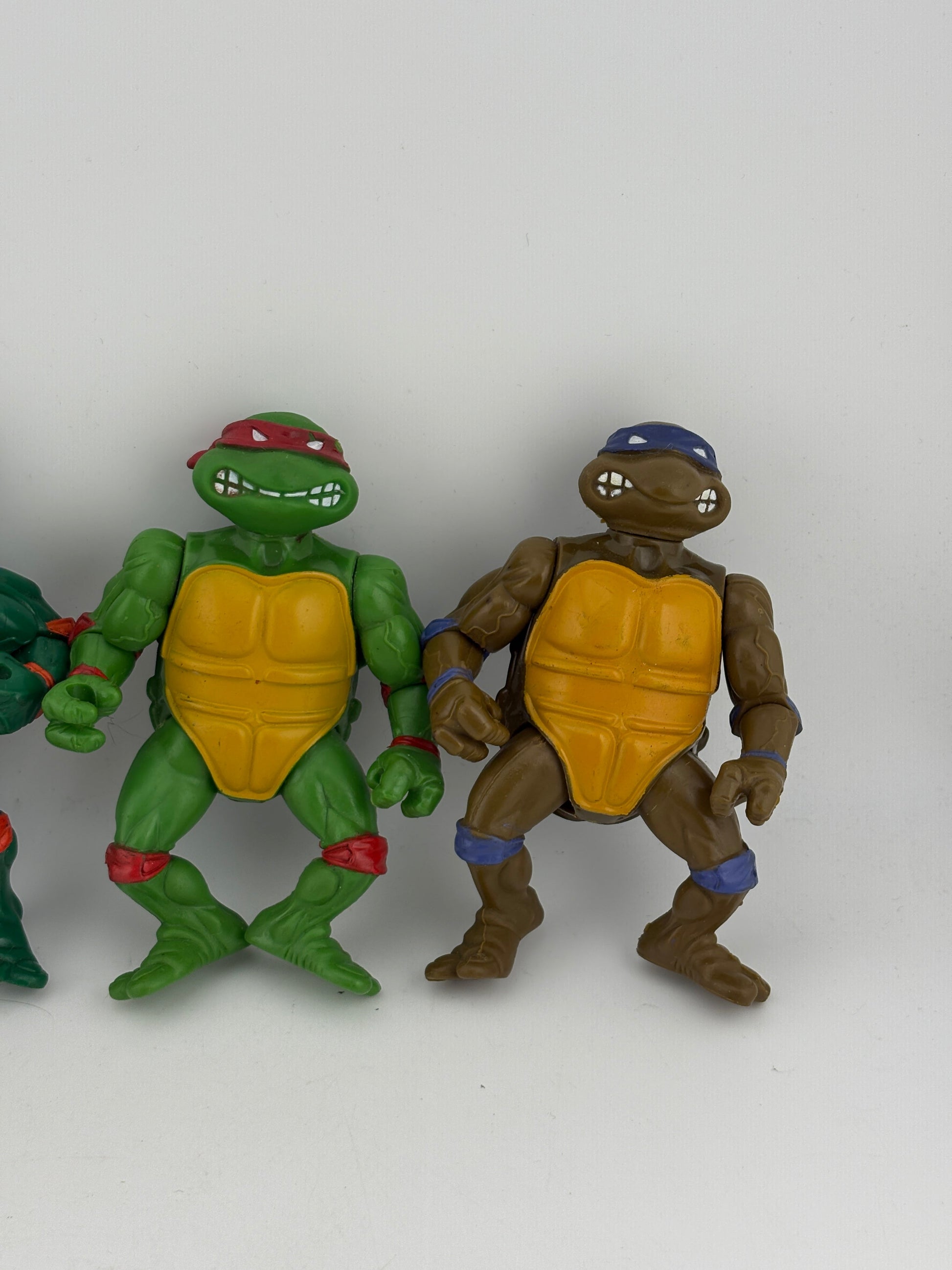 Vintage 1988 Mirage Studios TMNT Action Figured x 4 All Turtles Loose (2) FRENLY BRICKS - Open 7 Days