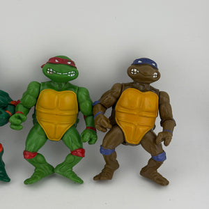 Vintage 1988 Mirage Studios TMNT Action Figured x 4 All Turtles Loose (2) FRENLY BRICKS - Open 7 Days