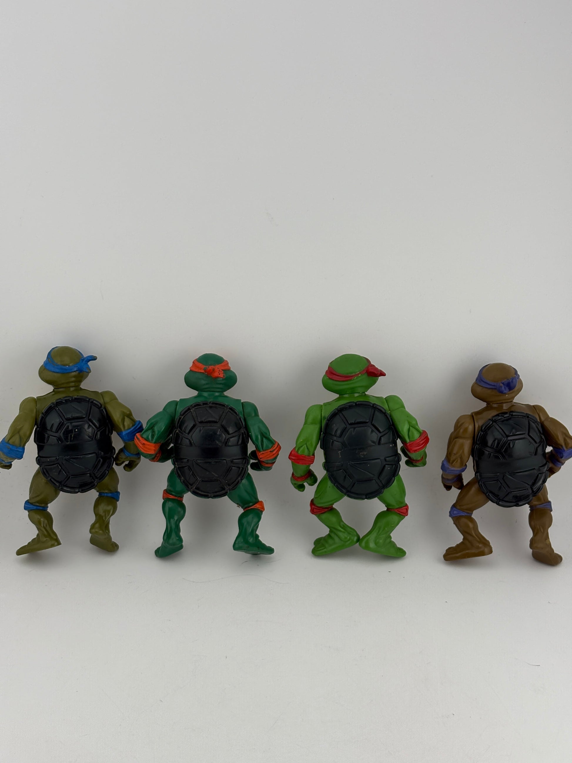 Vintage 1988 Mirage Studios TMNT Action Figured x 4 All Turtles Loose (2) FRENLY BRICKS - Open 7 Days