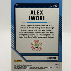 Alex Iwobi 2024-25 Panini Donruss Soccer Gold 10/10 #160 Nigeria FRENLY BRICKS - Open 7 Days