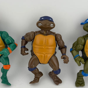 TMNT Teenage Mutant Ninja Turtles 2013 Viacom Playmates x 3 Action Figures FRENLY BRICKS - Open 7 Days