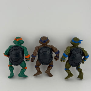 TMNT Teenage Mutant Ninja Turtles 2013 Viacom Playmates x 3 Action Figures FRENLY BRICKS - Open 7 Days