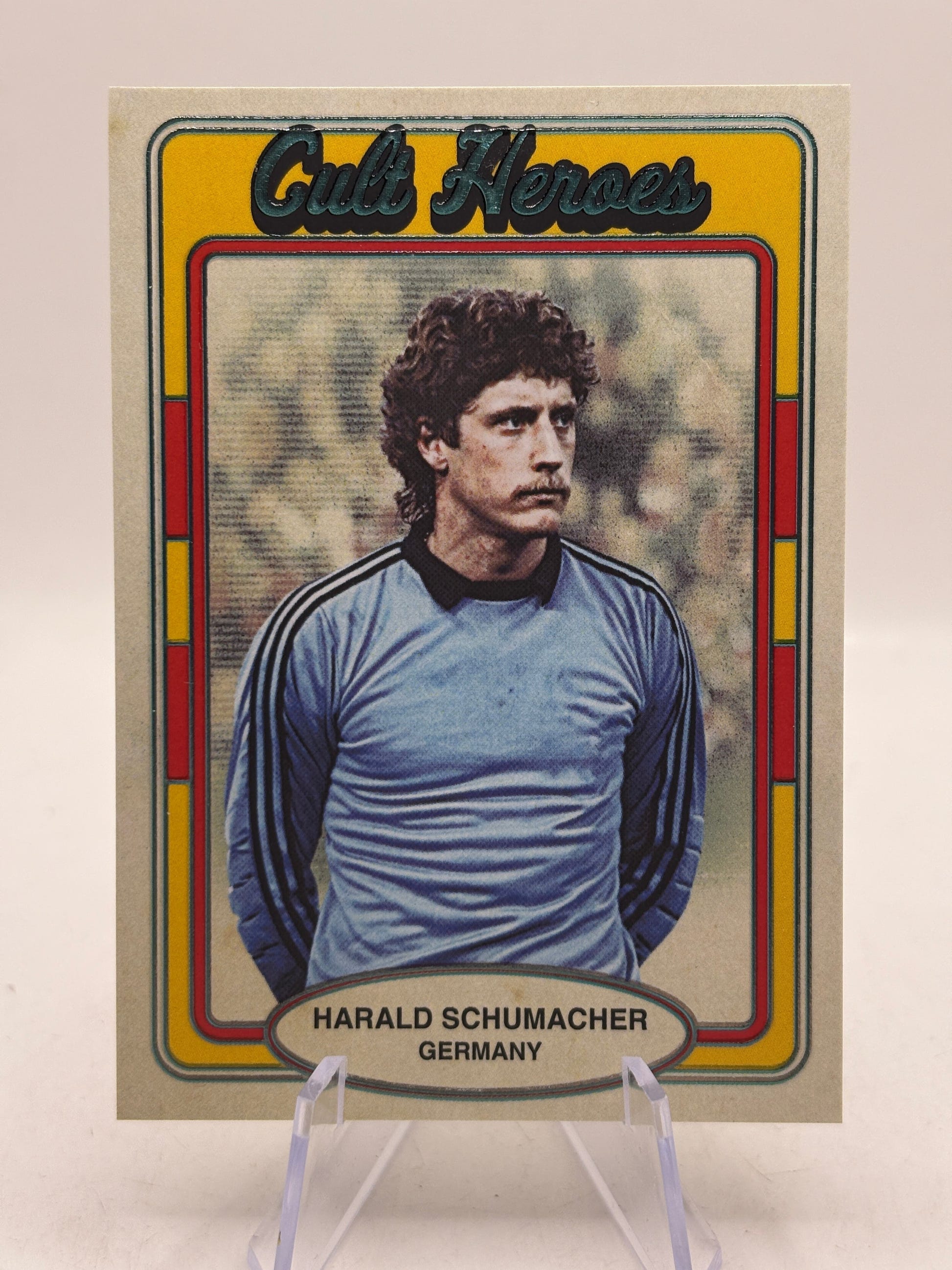 2025 Futera Unique Cult Heroes #CH52 Harald Schumacher 03/16, photo 5 image 5