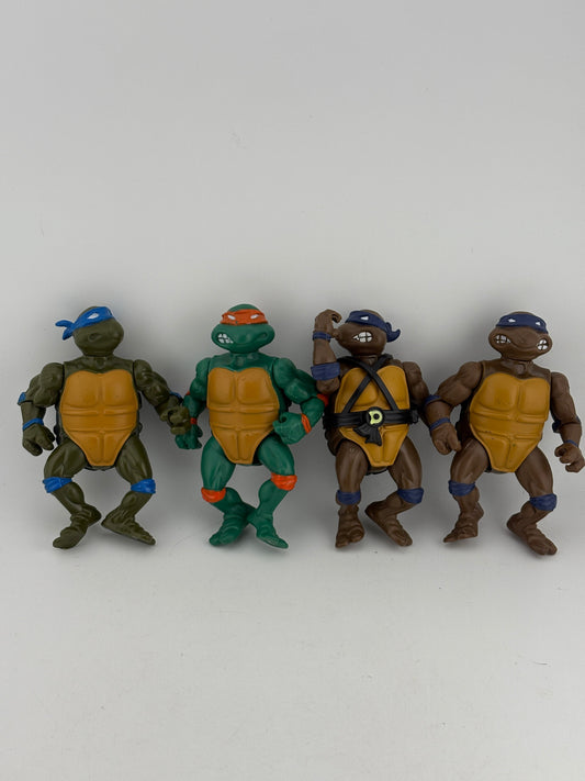 TMNT Teenage Mutant Ninja Turtles 2013 Viacom Playmates Action Figures x4 (1) FRENLY BRICKS - Open 7 Days