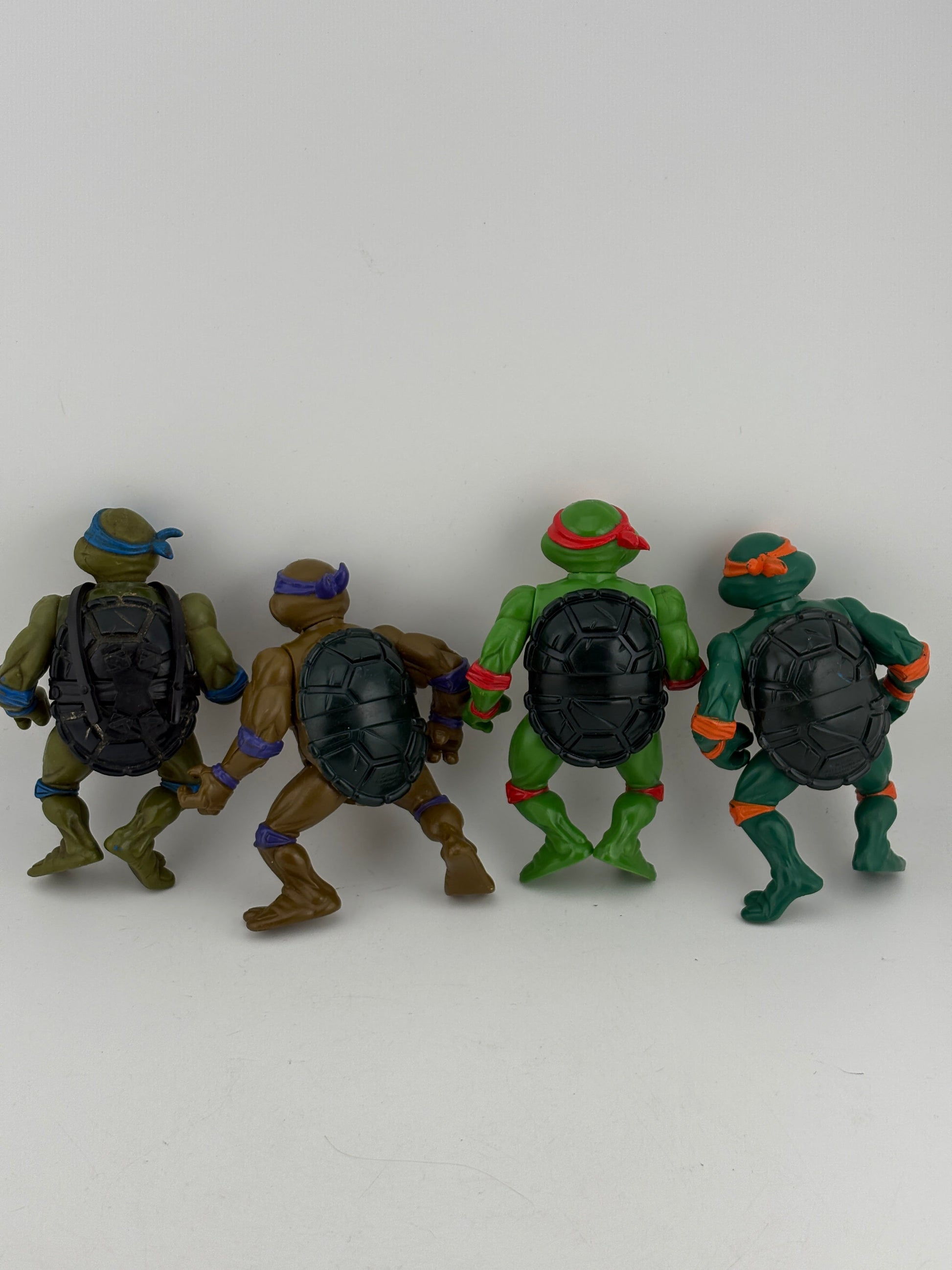 Vintage Playmates TMNT 2008/1988 Action Figure Lot x 4 Loose (2) FRENLY BRICKS - Open 7 Days