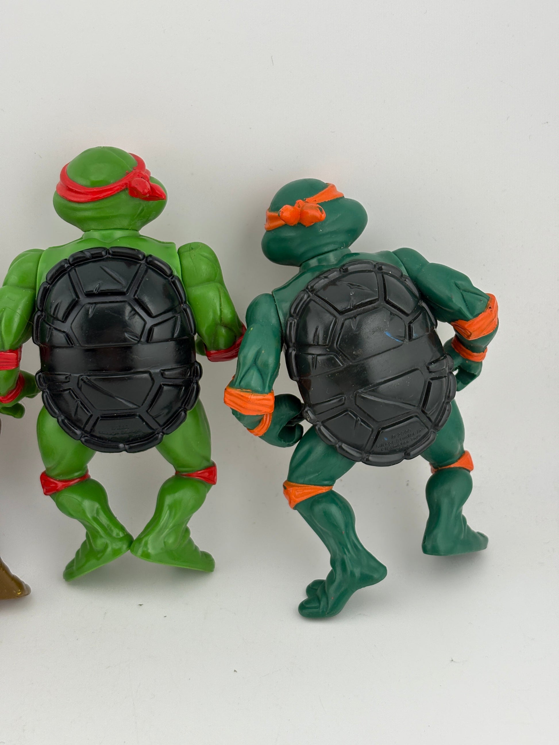 Vintage Playmates TMNT 2008/1988 Action Figure Lot x 4 Loose (2) FRENLY BRICKS - Open 7 Days