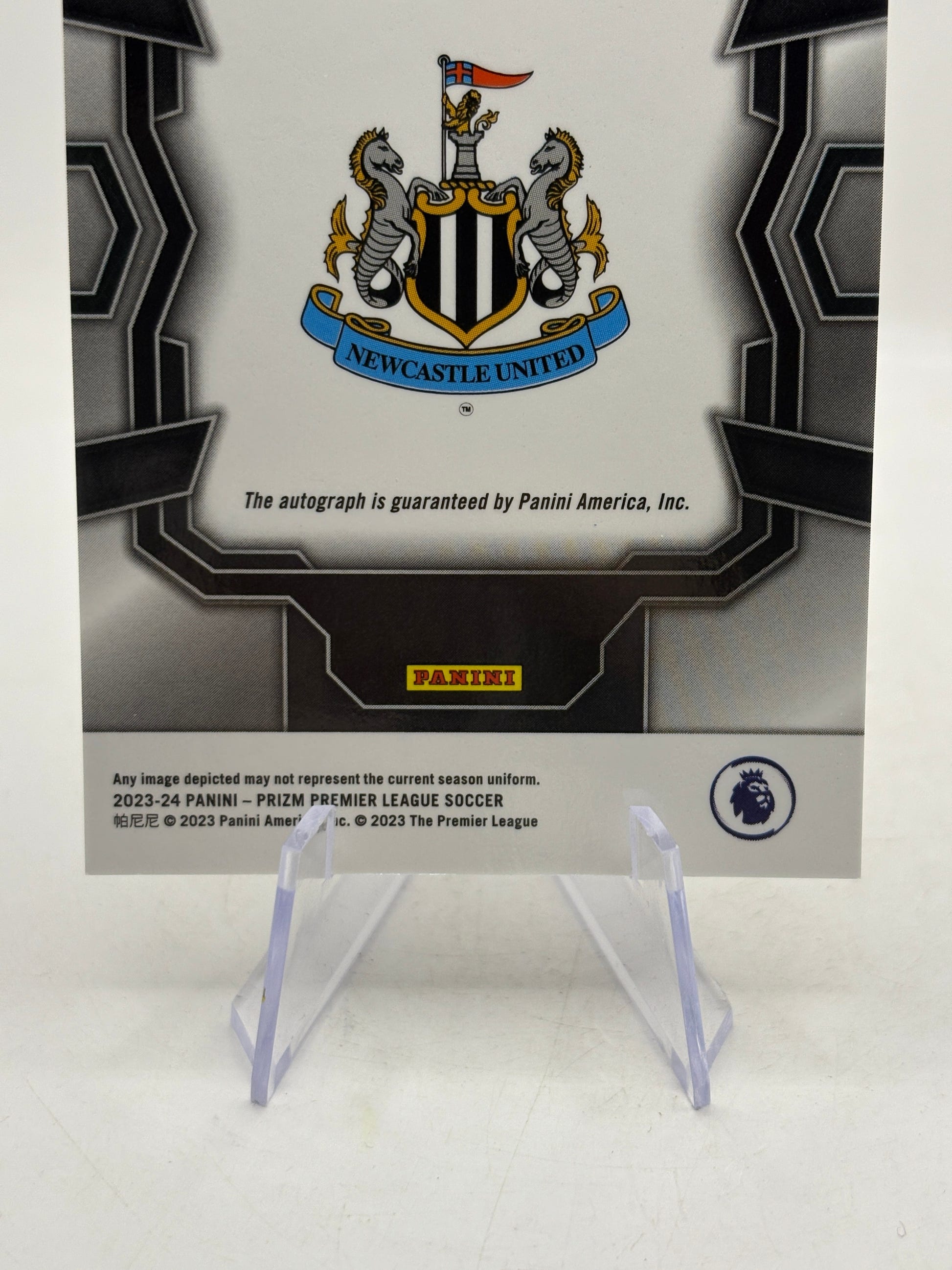 2023-24 Panini Prizm Anthony Gordon Signatures Auto Silver Newcastle United S-AG, photo 4 image 4