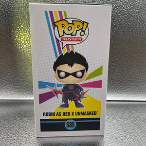 Funko POP Television - Teen Titans Go! - Robin as Red X Unmasked FRENLY BRICKS - Open 7 Days