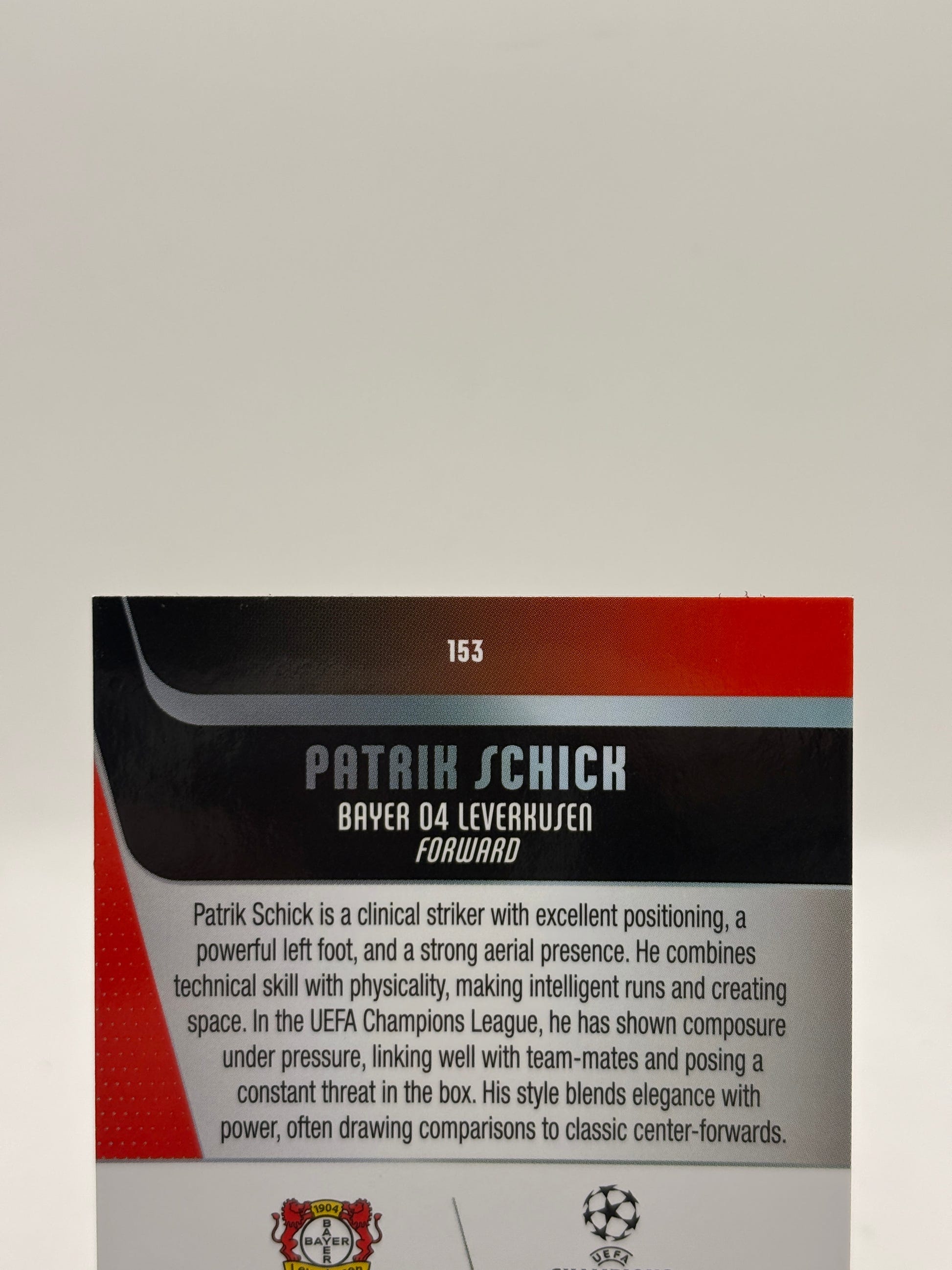 Patrik Schick /25 TOPPS CHROME UEFA CLUB COMPETITION 25-26 Leverkusen, photo 3 image 3