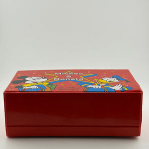 Vintage Disney “Mickey & Donald” Lunch / Carry Box RARE FRENLY BRICKS - Open 7 Days