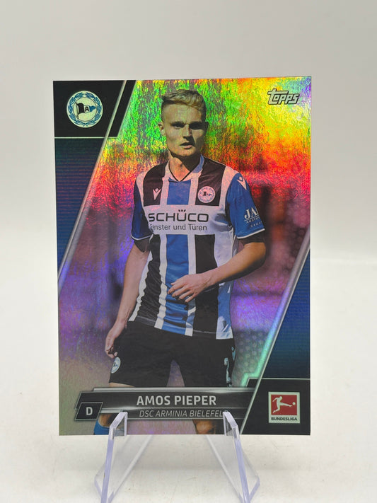 2022-23 Topps Bundesliga #33 Amos Pieper 5/5 BOOK END FRENLY BRICKS - Open 7 Days