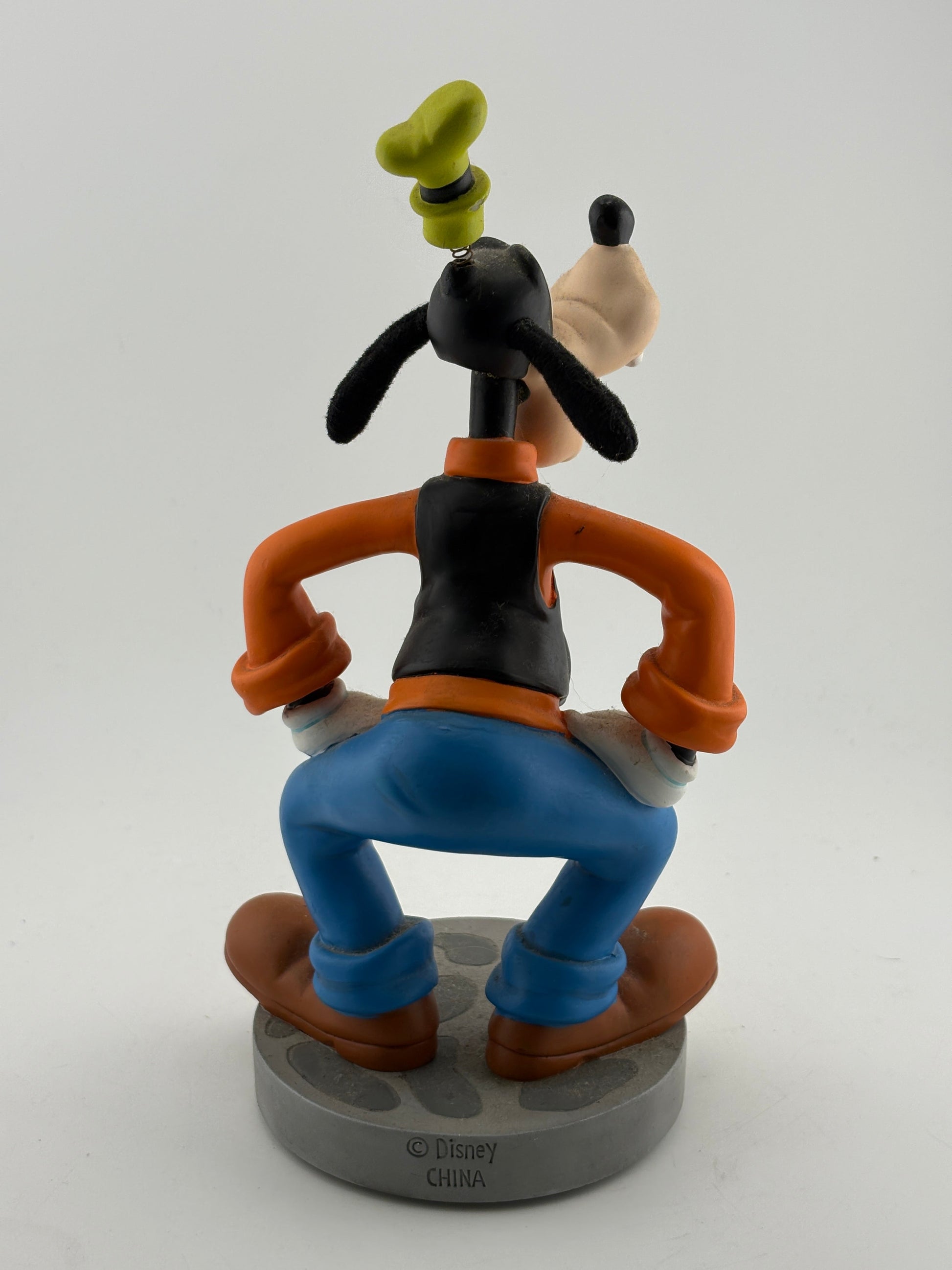 Vintage Disney Parks Goofy Bobblehead Figurine 9" RARE Loose FRENLY BRICKS - Open 7 Days