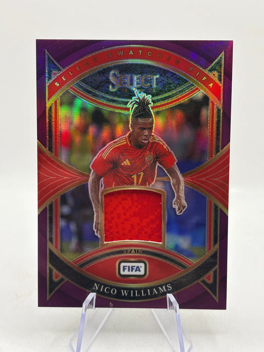 2024-25 Panini Select Nico Williams #SW-NW Patch /49 FRENLY BRICKS - Open 7 Days