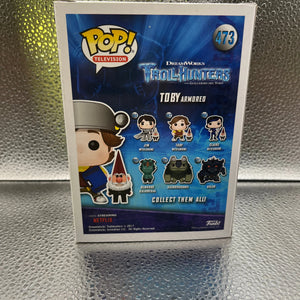 Funko POP Television - Troll Hunters - Toby Armored #473 FRENLY BRICKS - Open 7 Days