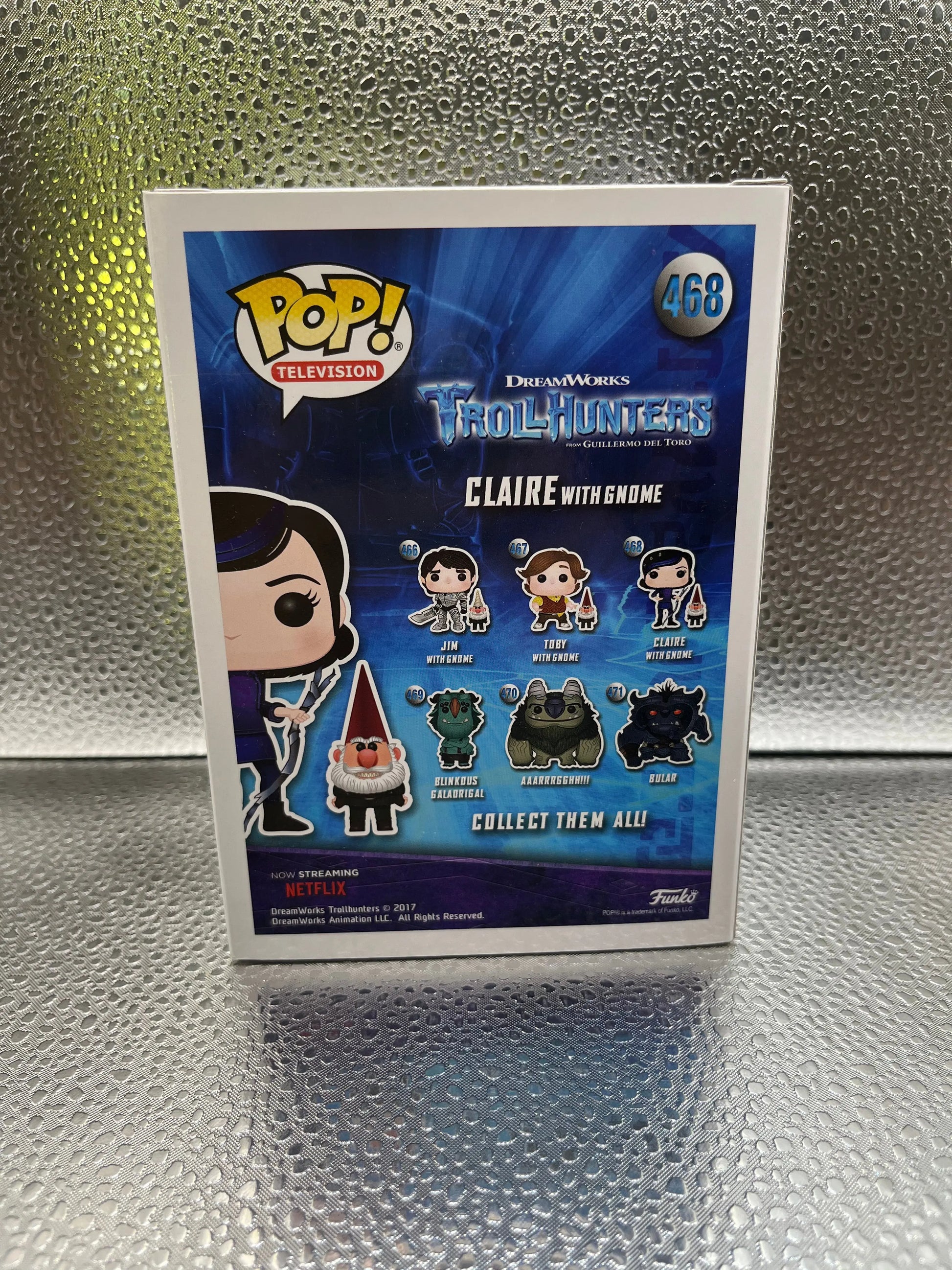 Funko POP Television - Troll Hunters - Claire with Gnome #468 FRENLY BRICKS - Open 7 Days