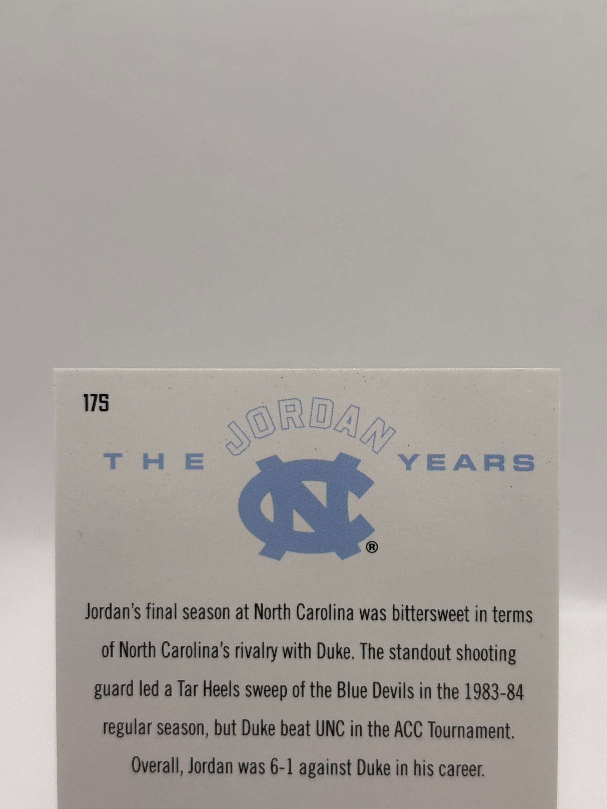 2011 Upper Deck North Carolina - Michael Jordan #175 38/50, photo 7 image 7
