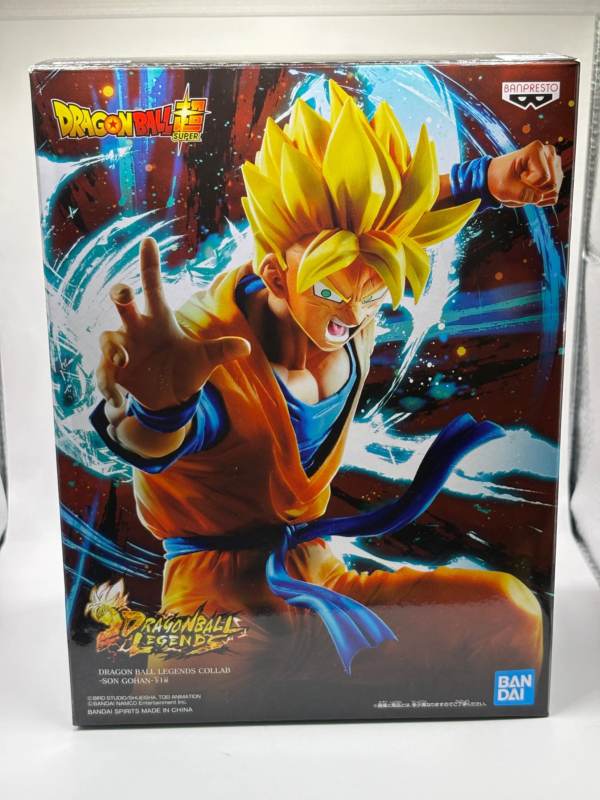 Dragon Ball Son Gohan Legends Collab Super Saiyan Collectable Banpresto EX DISPLAY FRENLY BRICKS - Open 7 Days