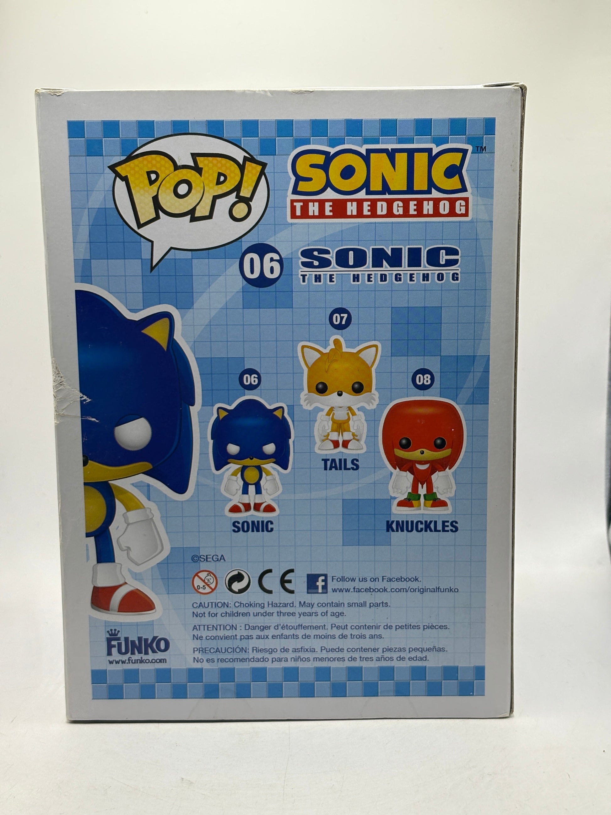Funko POP! Sonic The Hedgehog #06 Sonic Vinyl Figure Rare FRENLY BRICKS - Open 7 Days