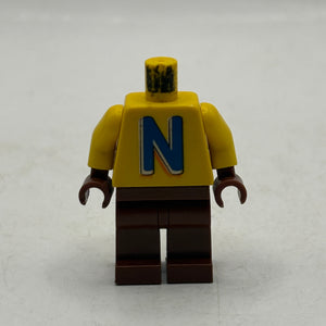 LEGO Rare Minifigure, Nesquik Bunny / Quicky the Nestle Rabbit Gen003 Used NO HEAD FRENLY BRICKS - Open 7 Days