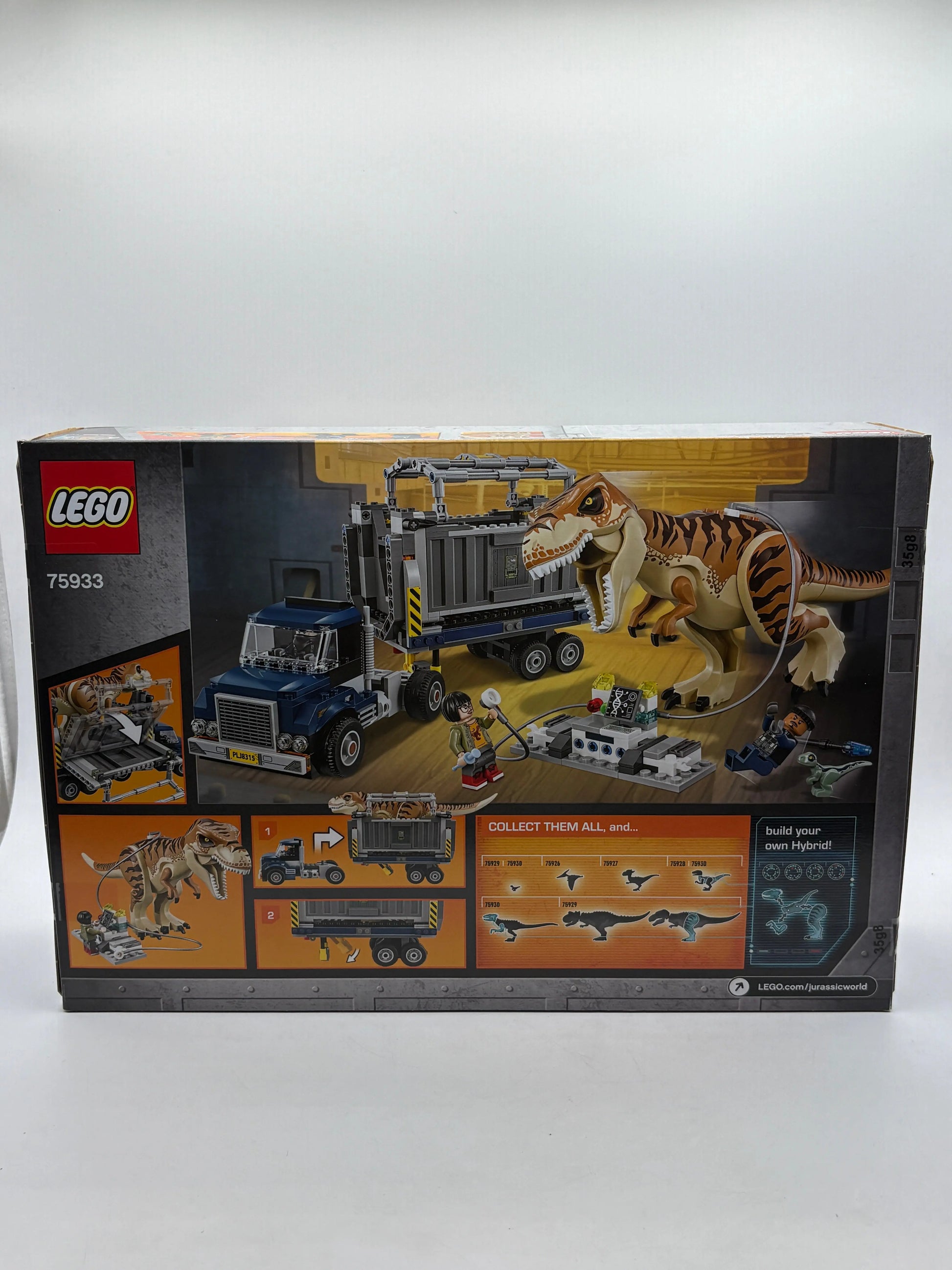 Lego Jurassic World 75933 T.Rex Transport Brand New and Sealed FRENLY BRICKS - Open 7 Days