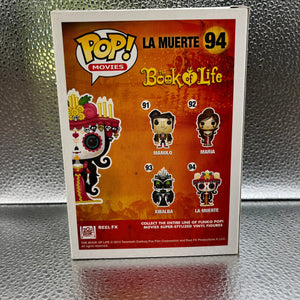 Funko POP Movies - The Book of Life - La Muerte #94 FRENLY BRICKS - Open 7 Days