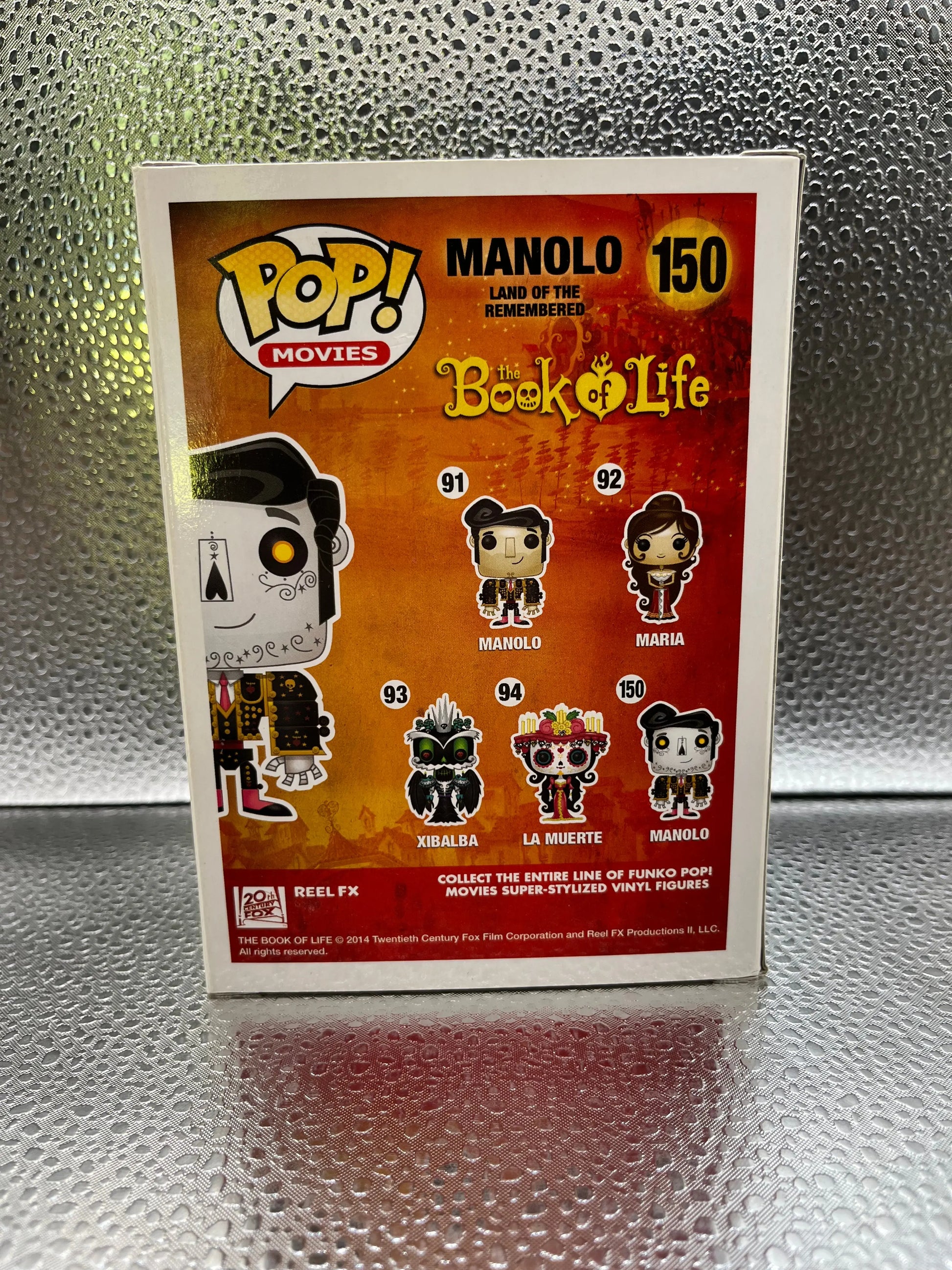 Funko POP Movies - The Book of Life - Manolo (Land of the Remembered) #150 FRENLY BRICKS - Open 7 Days