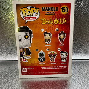 Funko POP Movies - The Book of Life - Manolo (Land of the Remembered) #150 FRENLY BRICKS - Open 7 Days