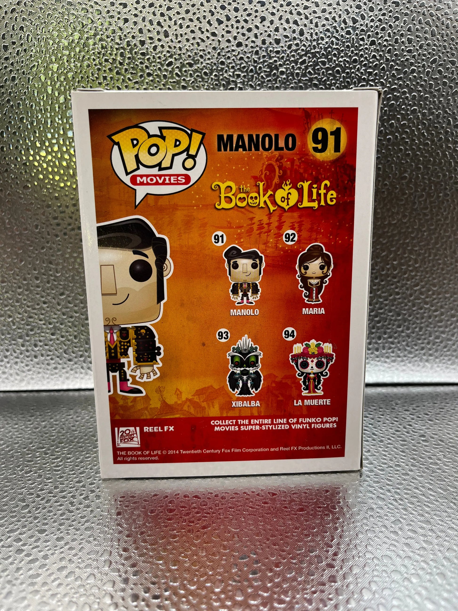 Funko POP Movies - The Book of Life - Manolo #91 FRENLY BRICKS - Open 7 Days