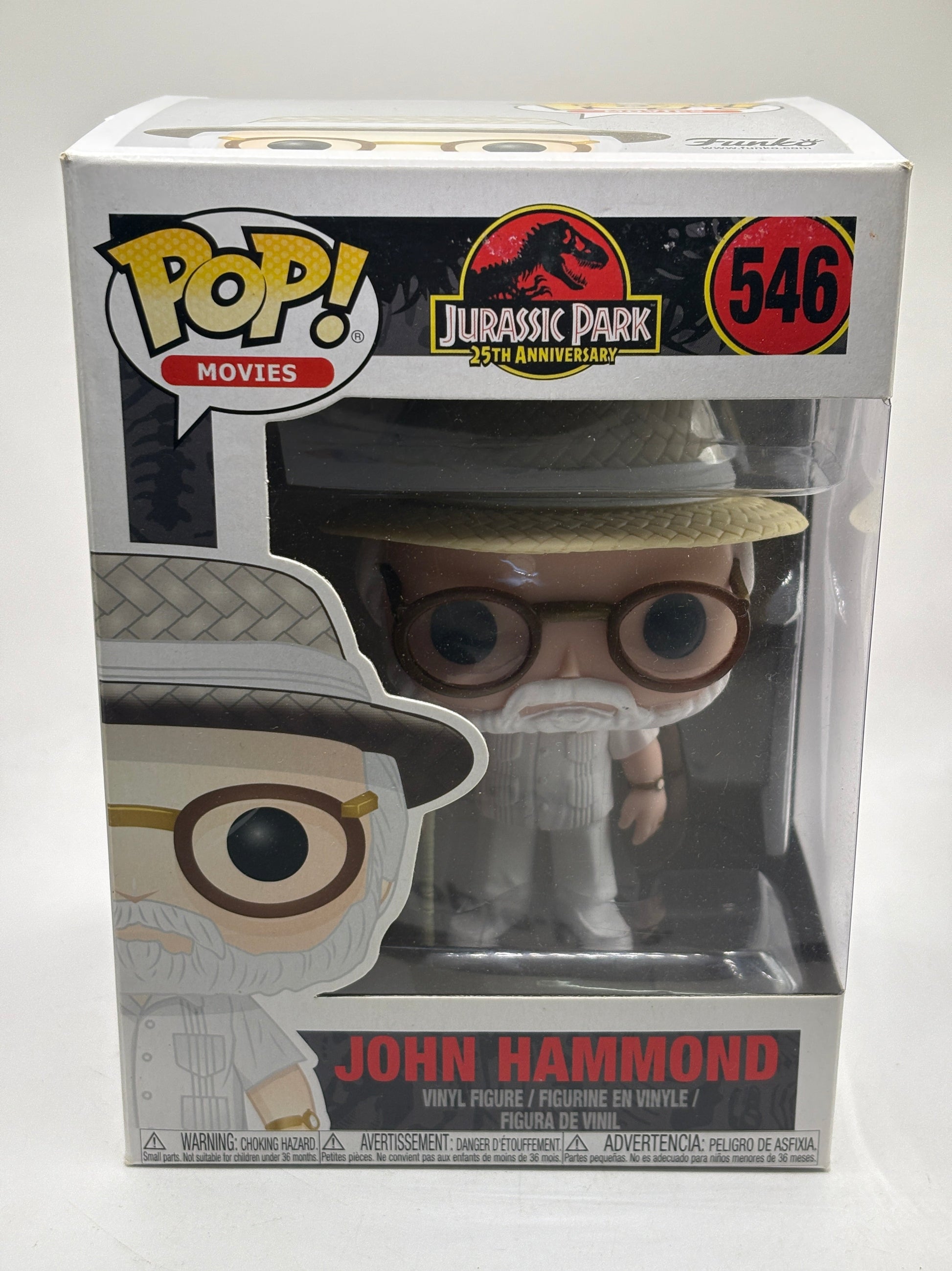 Funko POP! Movies Jurassic Park #546 John Hammond Vinyl Figure FRENLY BRICKS - Open 7 Days